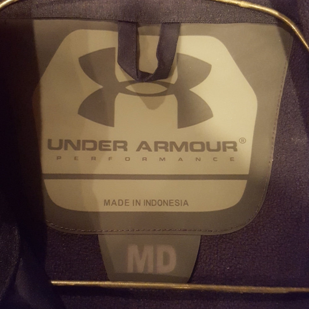 Under Armour Windbeaker Jacket Medium Mens - Picture 2 of 3